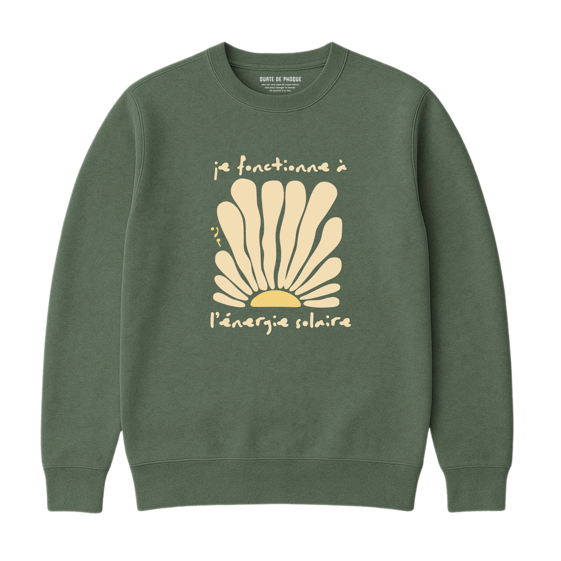 Sweatshirt Énergie Solaire