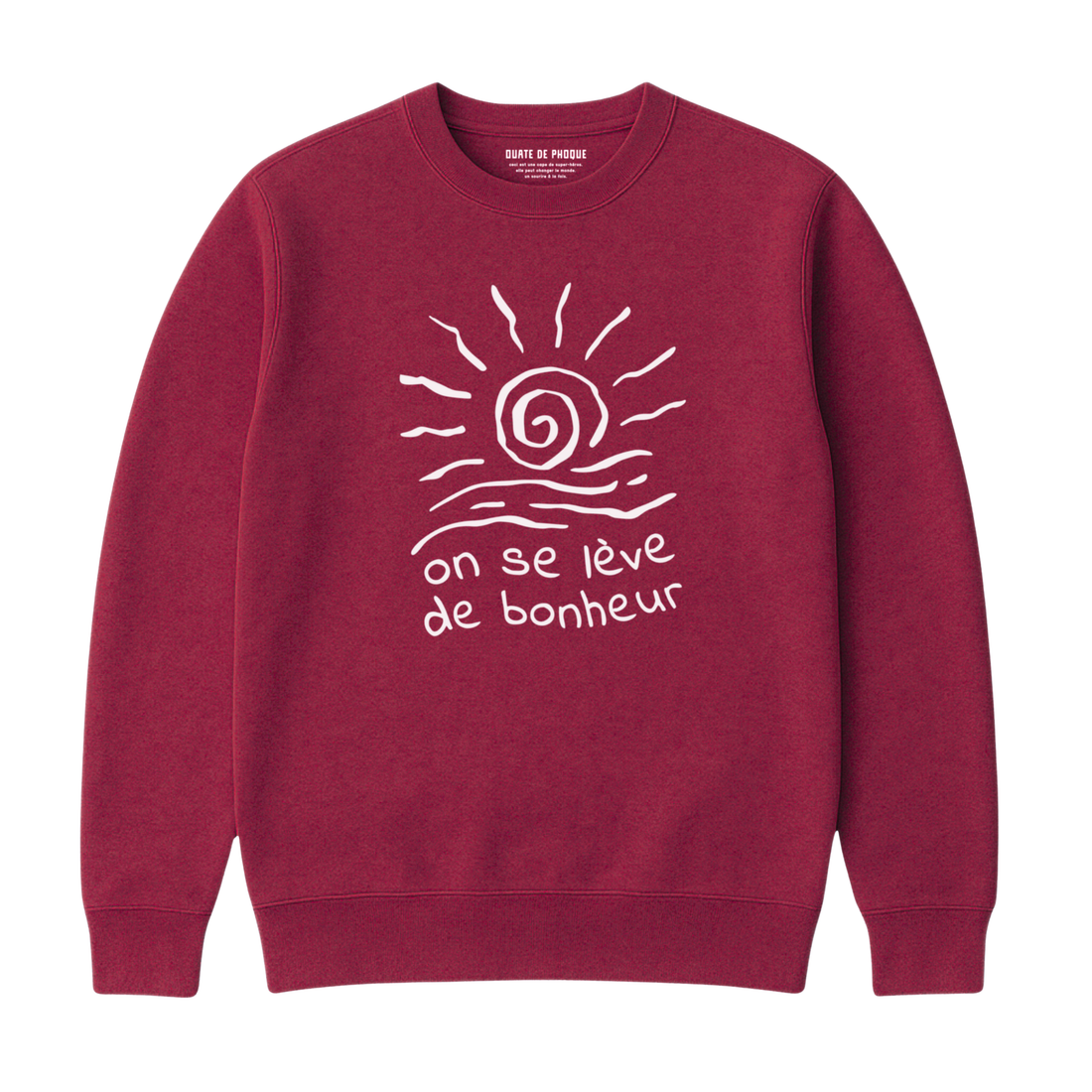 Sweatshirt Lève De Bonheur 2.0