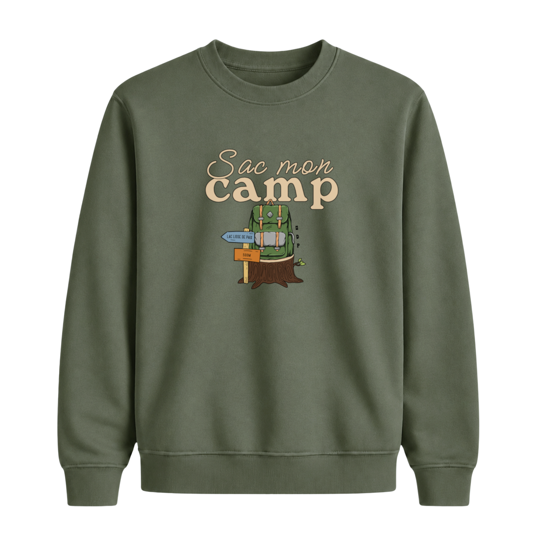 Sweatshirt Sac Mon Camp