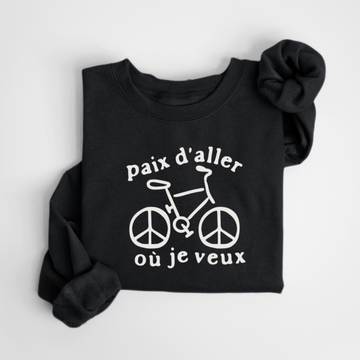 SWEATSHIRT PAIX D'ALLER