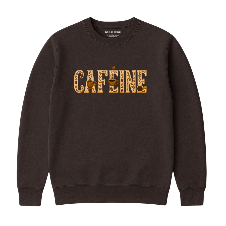 Sweatshirt Caféine