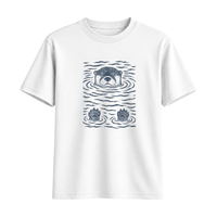T-Shirt Loutre Vintage