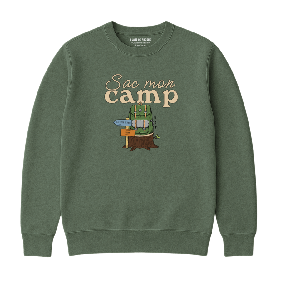 MY CAMP BAG SWEATSHIRT