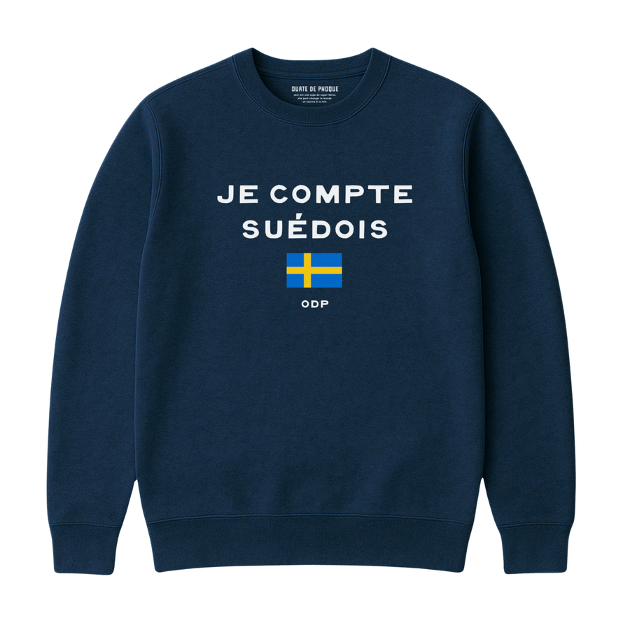Sweatshirt Compte Suédois