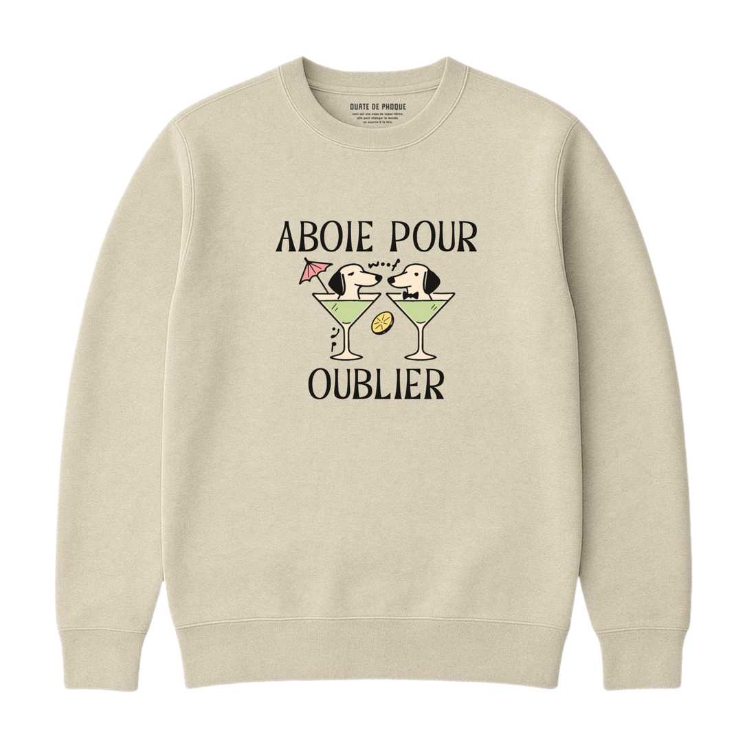 Sweatshirt Aboie Pour Oublier