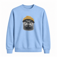 Sweatshirt Loutre Vintage