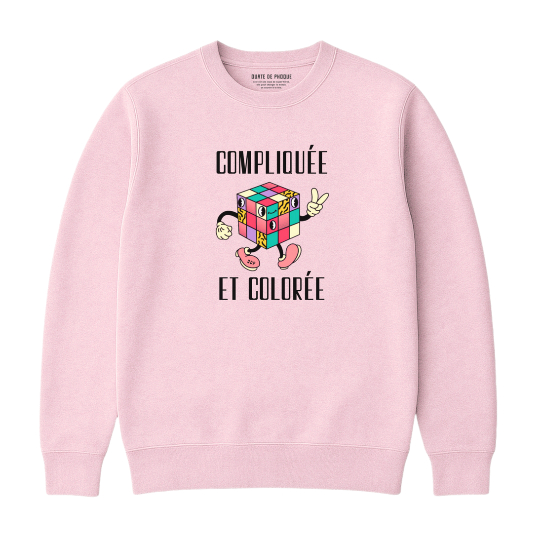 Sweatshirt Compliquée Et Colorée