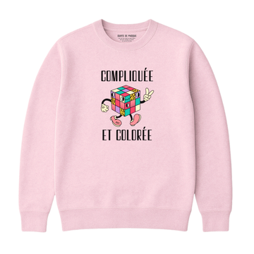 Sweatshirt Compliquée Et Colorée