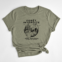 T-SHIRT FORÊT INTERDITE