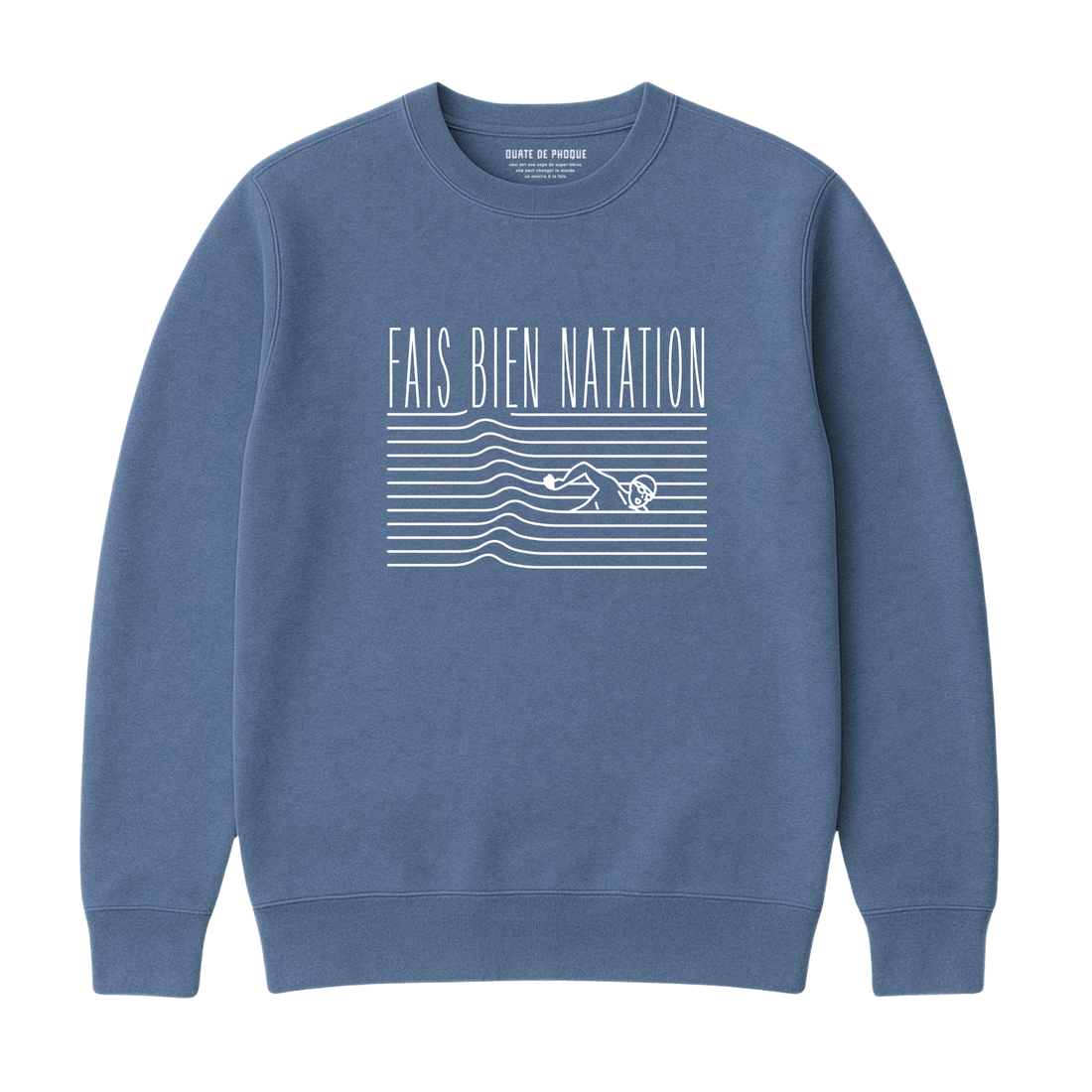 Sweatshirt Fais Bien Natation