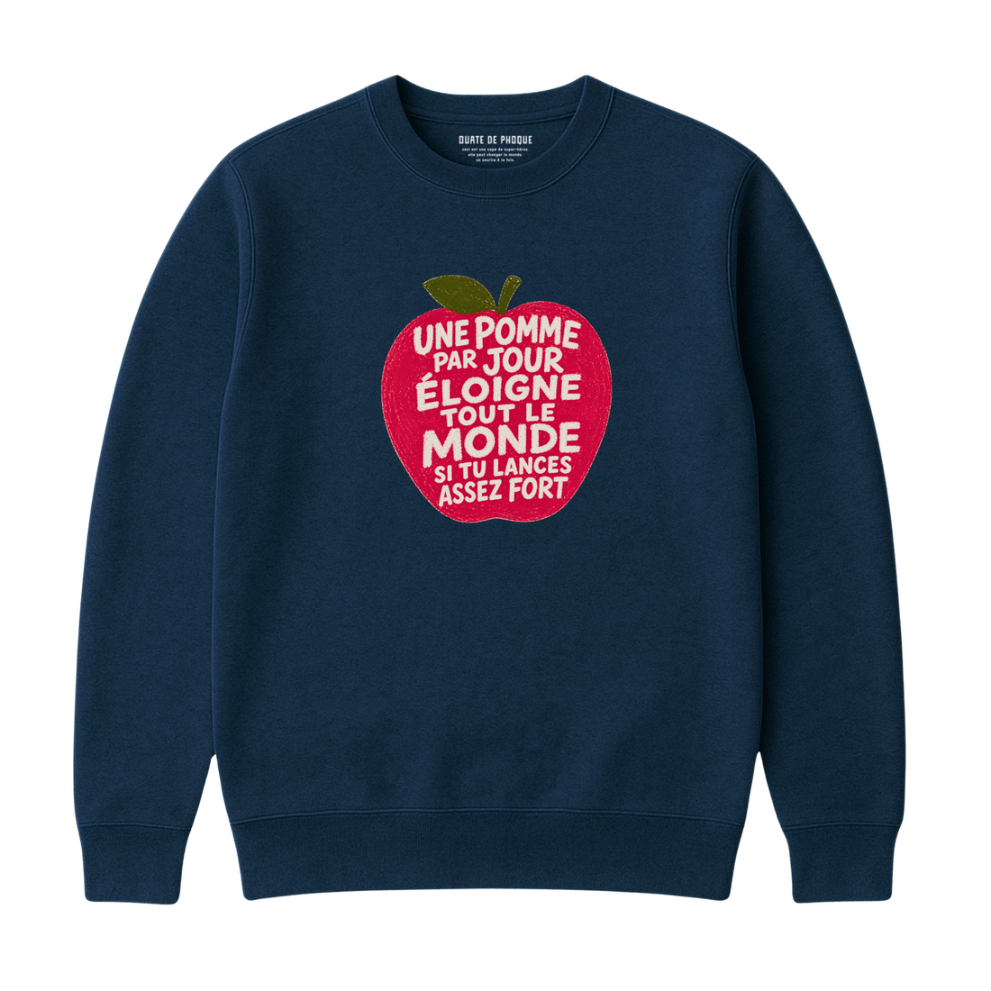 Sweatshirt Une Pomme Par Jour