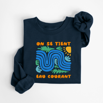 SWEATSHIRT EAU COURANT