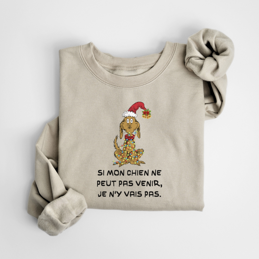 SWEATSHIRT MON CHIEN - AMANDE