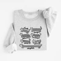 Sweatshirt Pâtes Chats