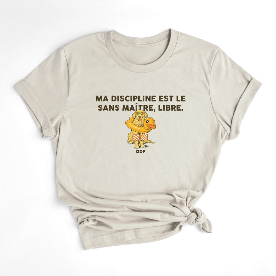 T-SHIRT SANS MAÎTRE