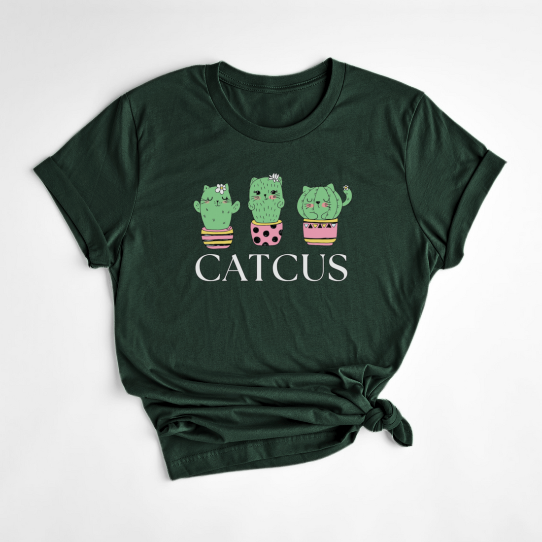 T-SHIRT CATCUS - FORÊT