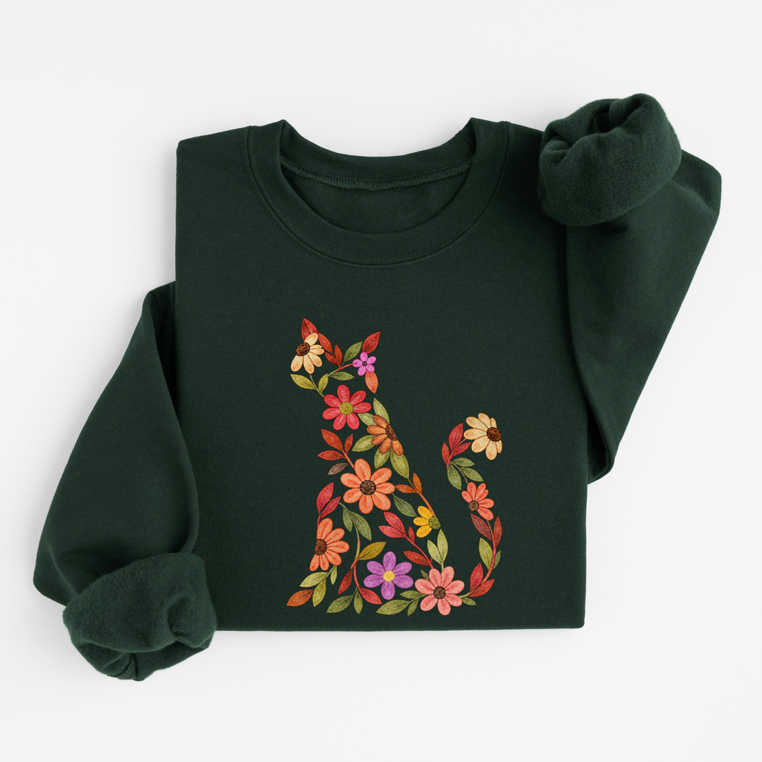 Sweatshirt Chat Floral