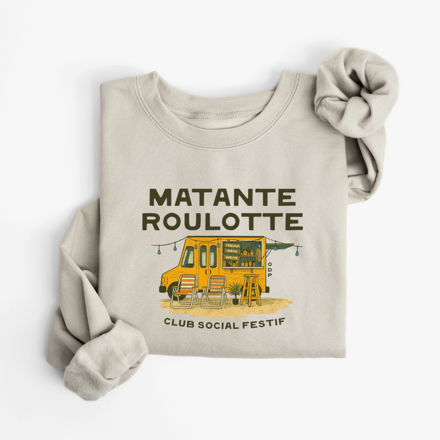 SWEATSHIRT MATANTE ROULOTTE