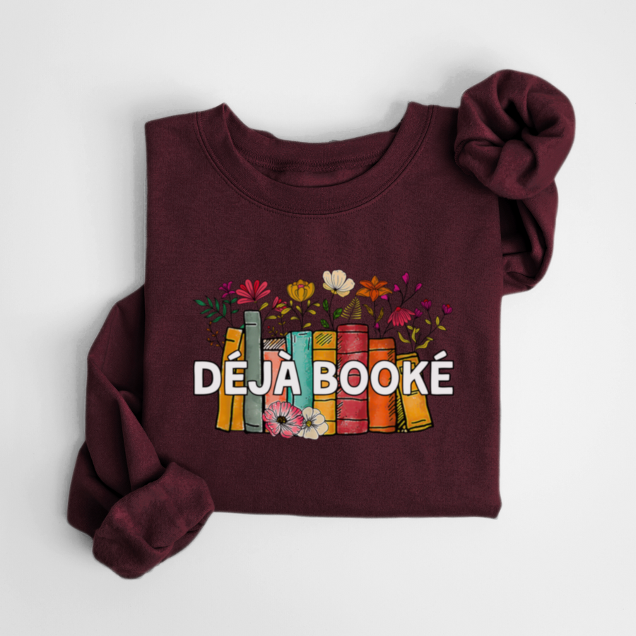 SWEATSHIRT BOOKÉ - BORDEAUX