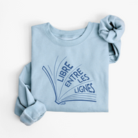 SWEATSHIRT LIBRE ENTRE LES LIGNES
