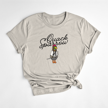 T-SHIRT QUACK SPARROW - AMANDE