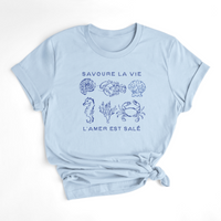 T-SHIRT L'AMER EST SALÉ