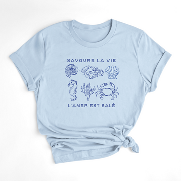 T-SHIRT L'AMER EST SALÉ