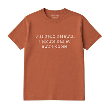 T-Shirt Défauts
