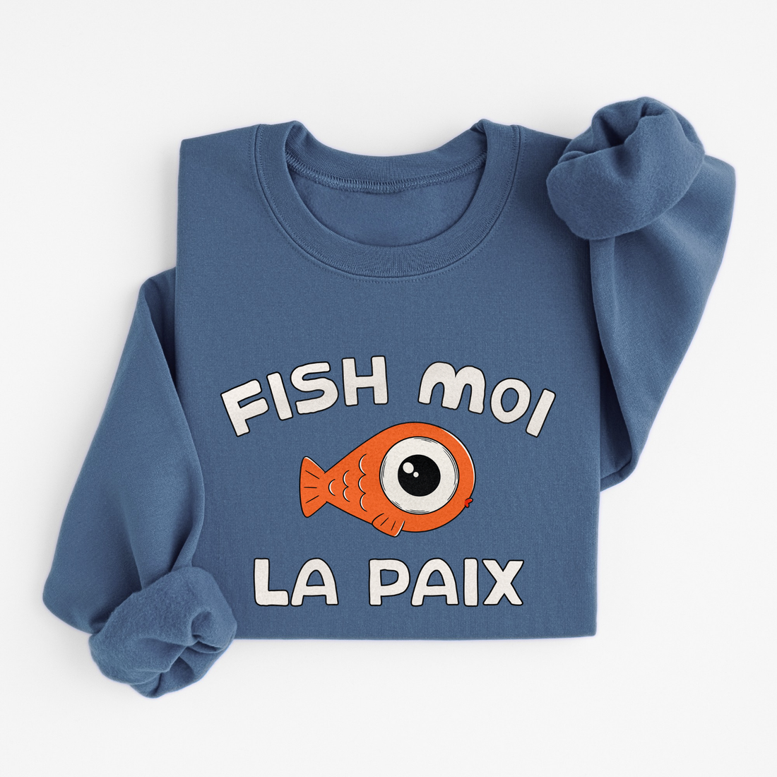 Sweatshirt Fish Moi La Paix