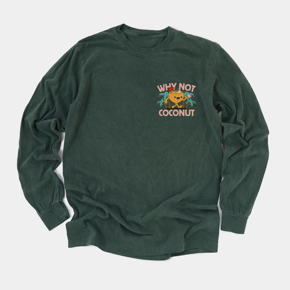 LONGSLEEVE WHY NOT COCONUT - FORÊT