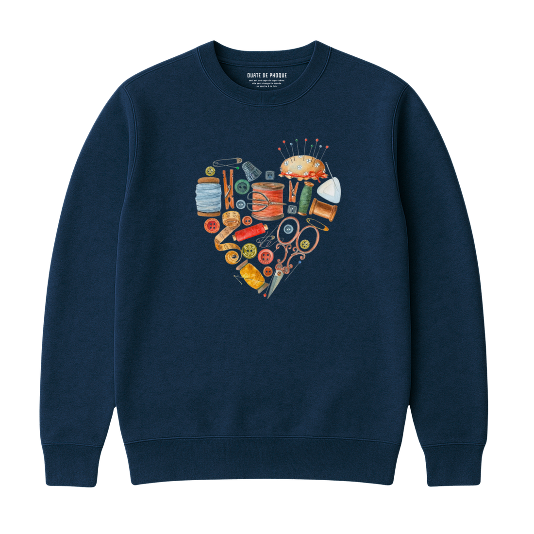 Sweatshirt Coeur Couture