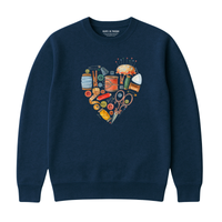 Sweatshirt Coeur Couture