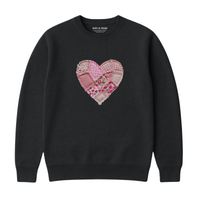 Sweatshirt Coeur Patch