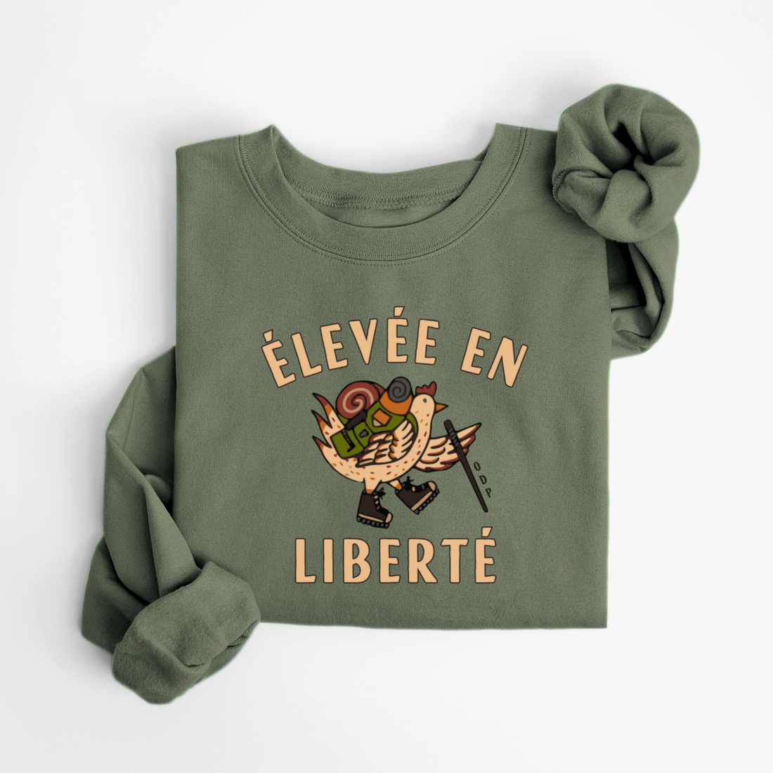 SWEATSHIRT ÉLEVÉE EN LIBERTÉ