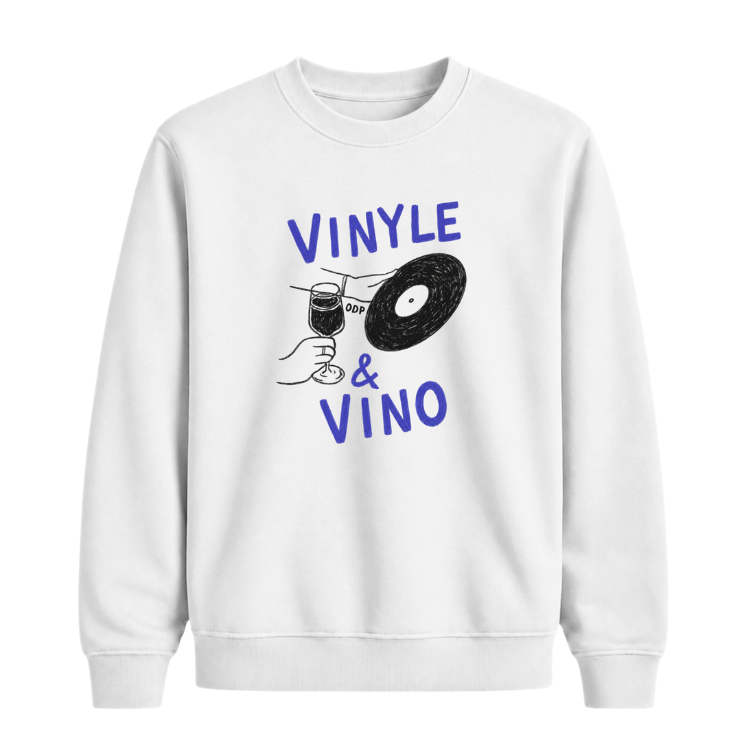 Sweatshirt Vinyle Vino