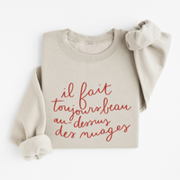 Sweatshirt Dessus Des Nuages