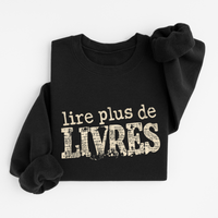 Sweatshirt Plus De Livres