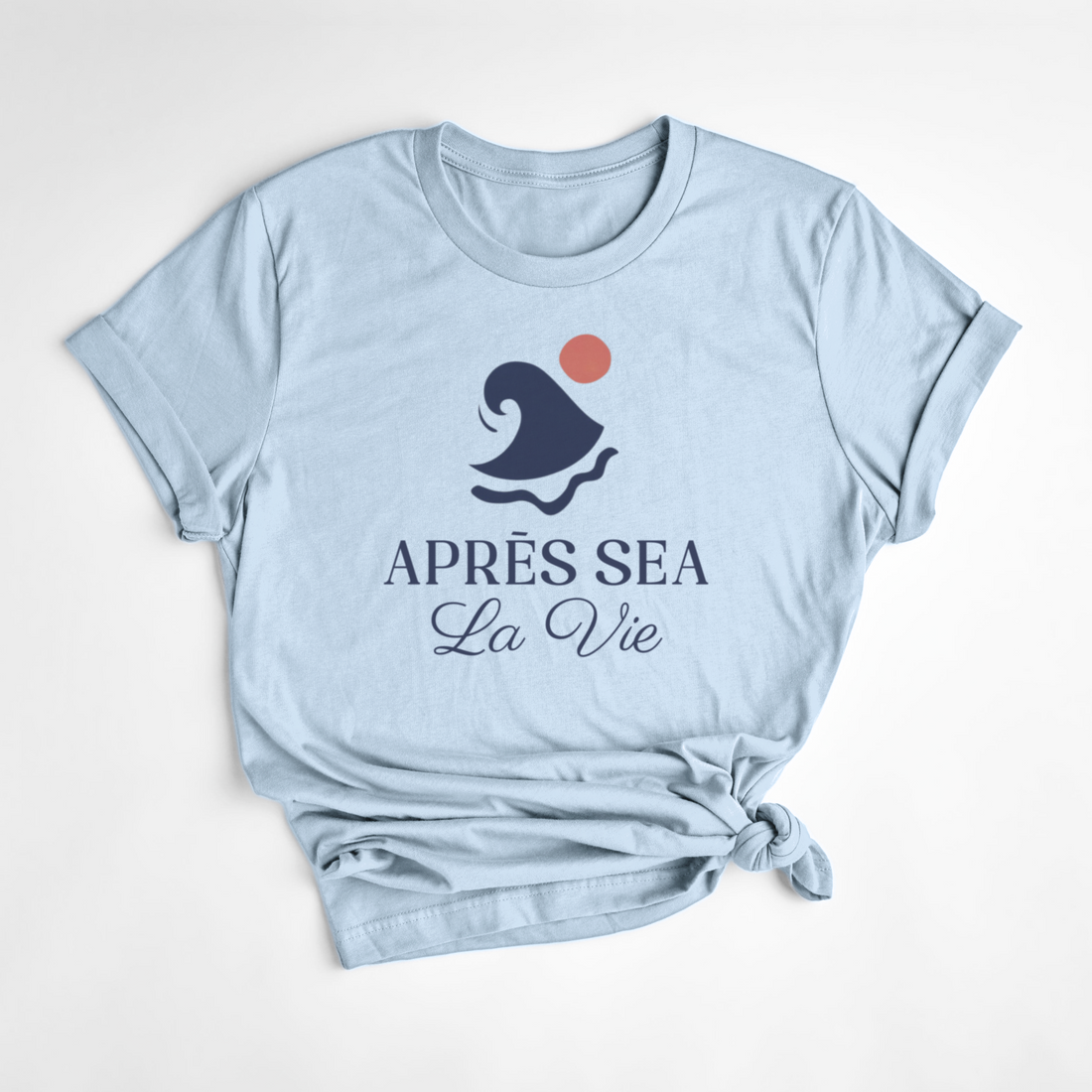 T-SHIRT APRÈS SEA - PASTEL