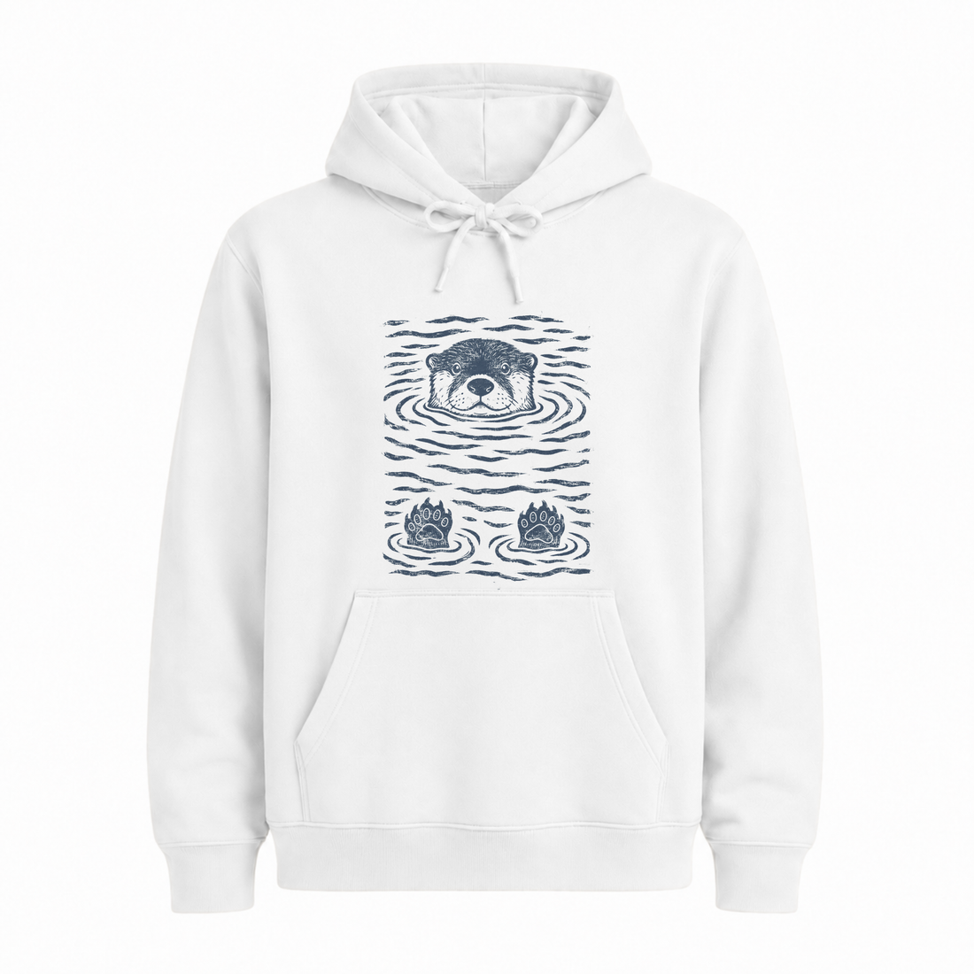 Hoodie Loutre Vintage