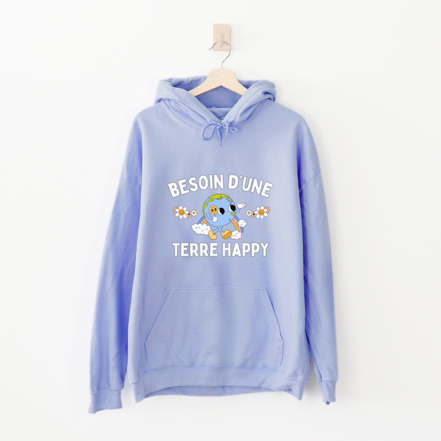 HOODIE TERRE HAPPY