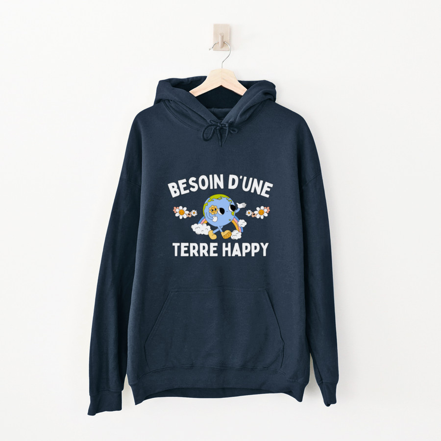 HOODIE TERRE HAPPY