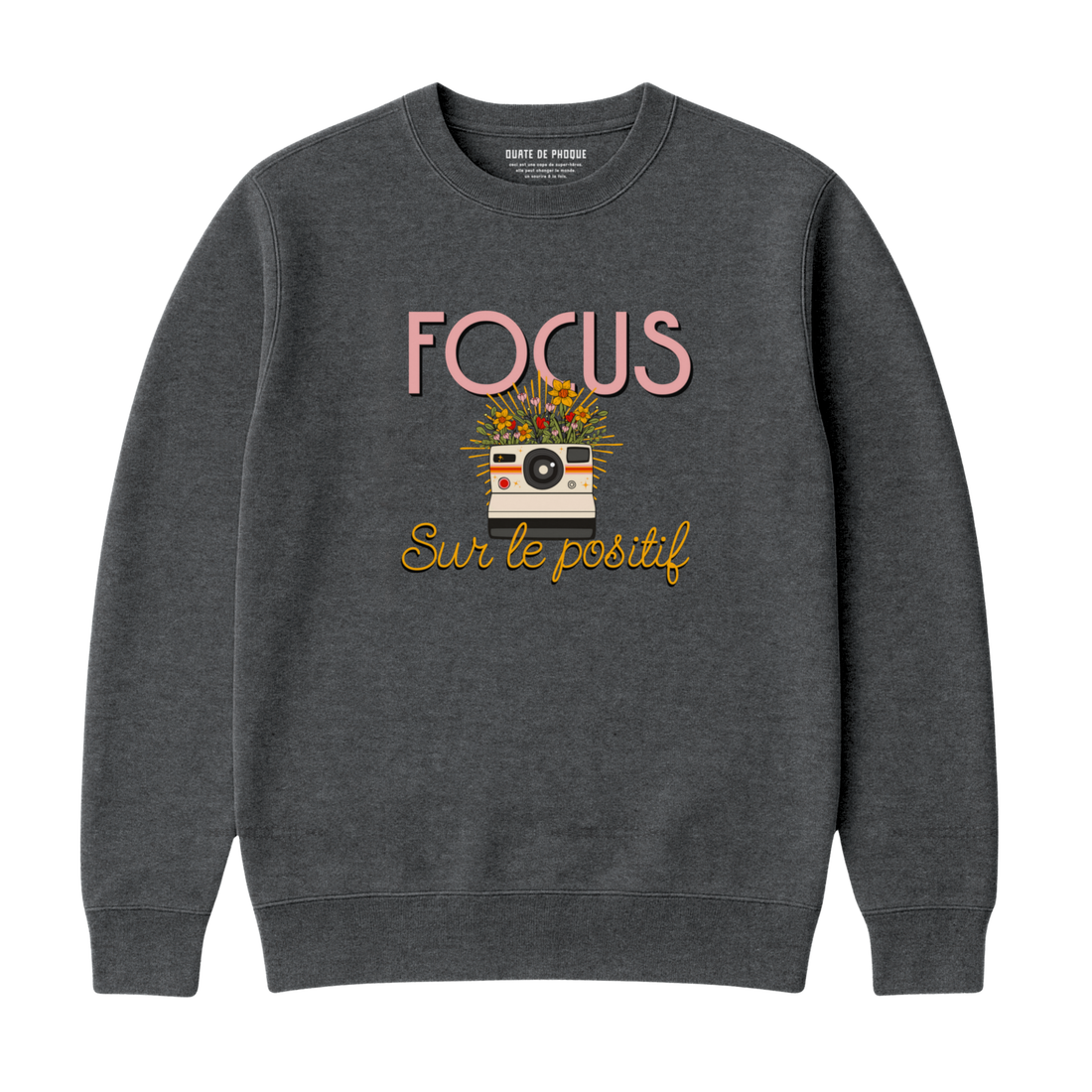 Sweatshirt Focus Sur Le Positif