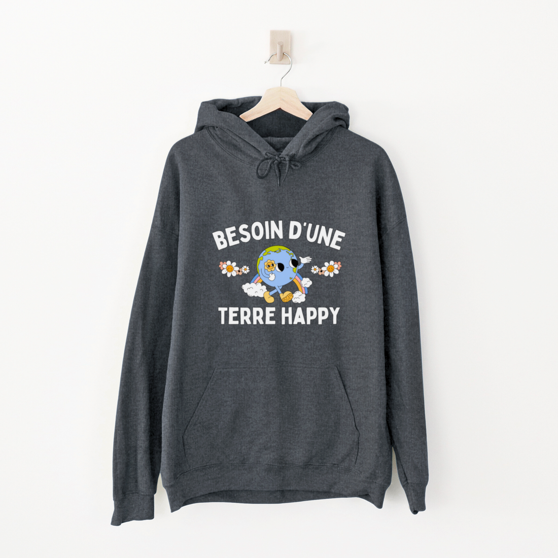 HOODIE TERRE HAPPY
