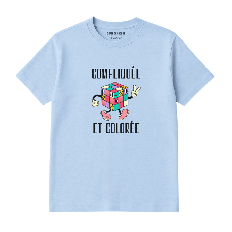 T-Shirt Compliquée Et Colorée