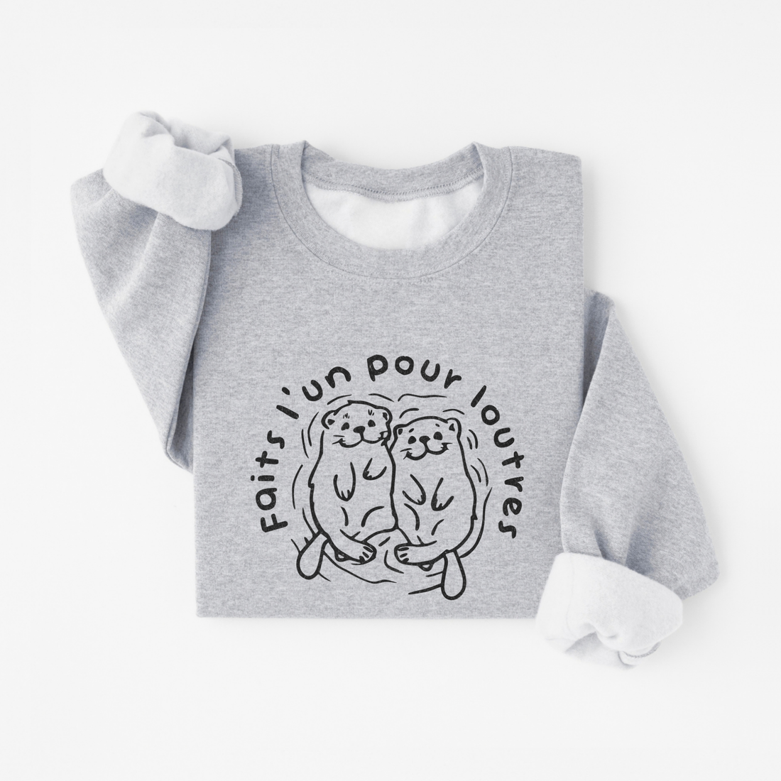 Sweatshirt Loutres - Enfant