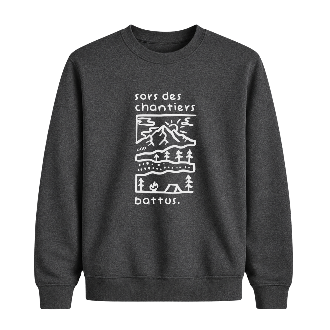 Sweatshirt Chantiers Battus
