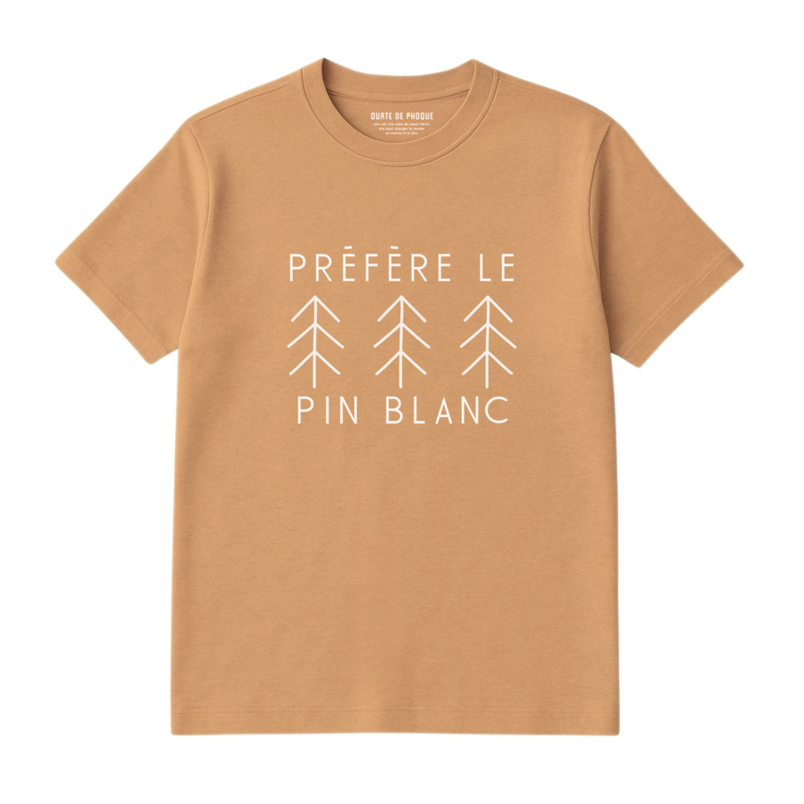 T-Shirt Pin Blanc