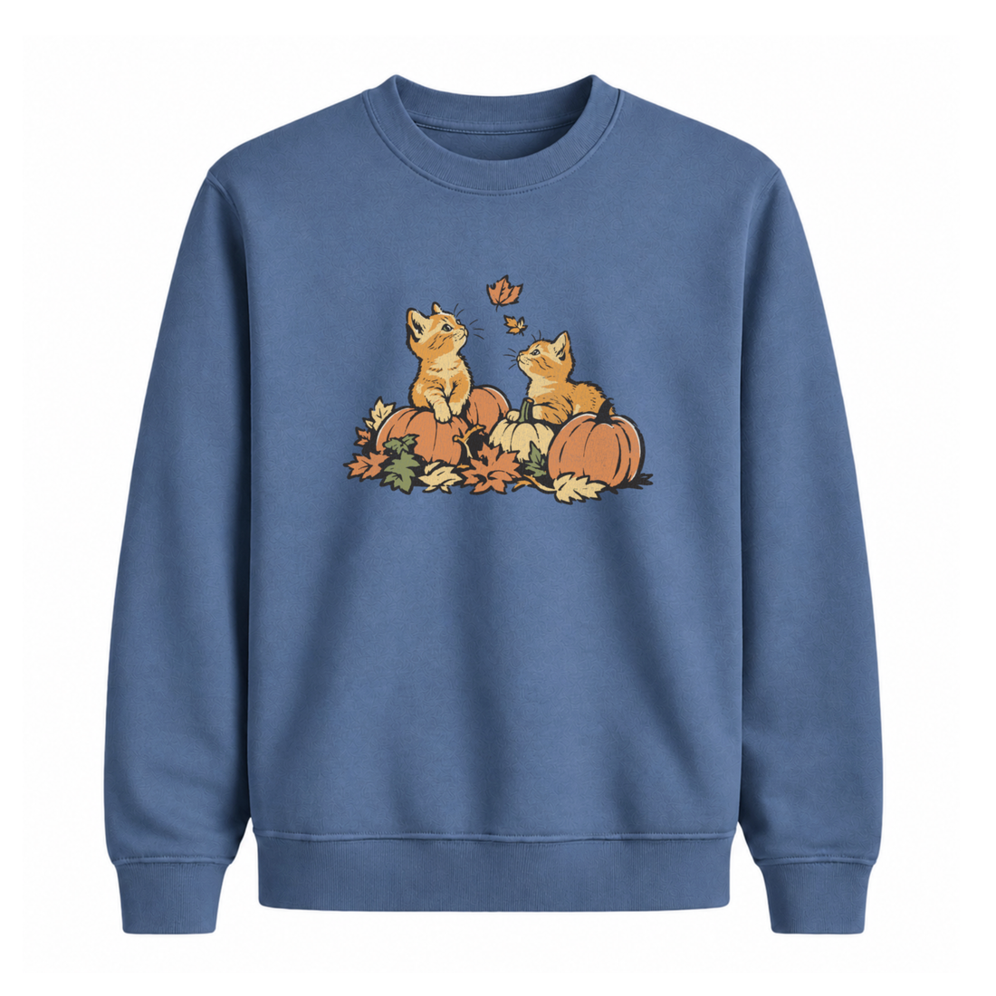 Sweatshirt Chats Automne