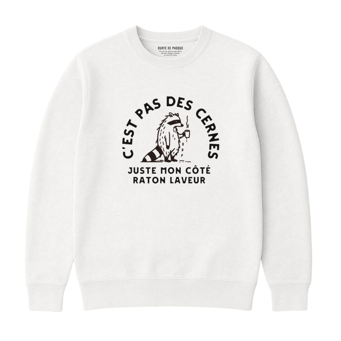 Sweatshirt Cernes Raton Laveur