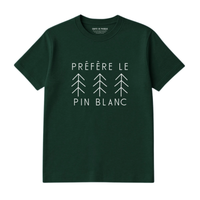 T-Shirt Pin Blanc